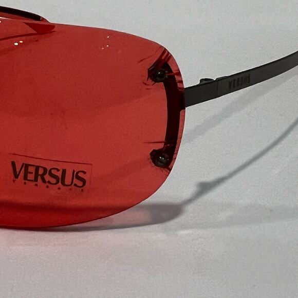 NWOT Versace Versus Retro Sunglasses Pink Lens - Picture 10 of 13